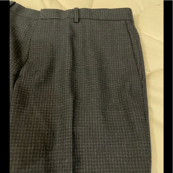 Ermenegildo Zegna Flat Front Wool Blend Pants - Picture 2 of 6